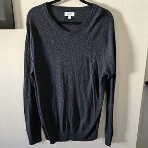 Croft and barrow v neck easy care sweater,  M, EUC